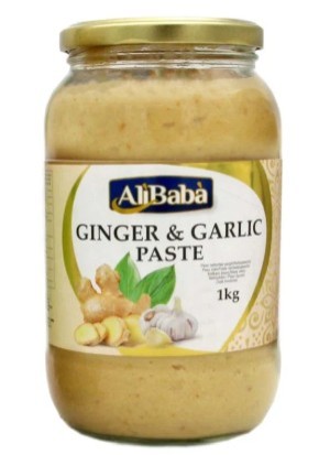 GARLIC AND GINGER PASTE 1KG*6PKT ALI BABA