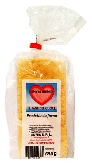 PANE DEL CUORE 650GR*25PCS
