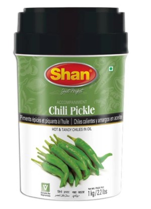 SHAN CHILLI PICKLE 1KG*6PCS