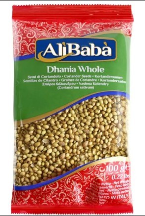 DHANIA WHOLE ALI BABA 250GR*8PCS