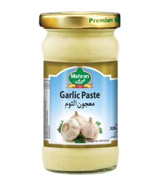 GARLIC PASTE (MEHRAN) 320GR*12PCS