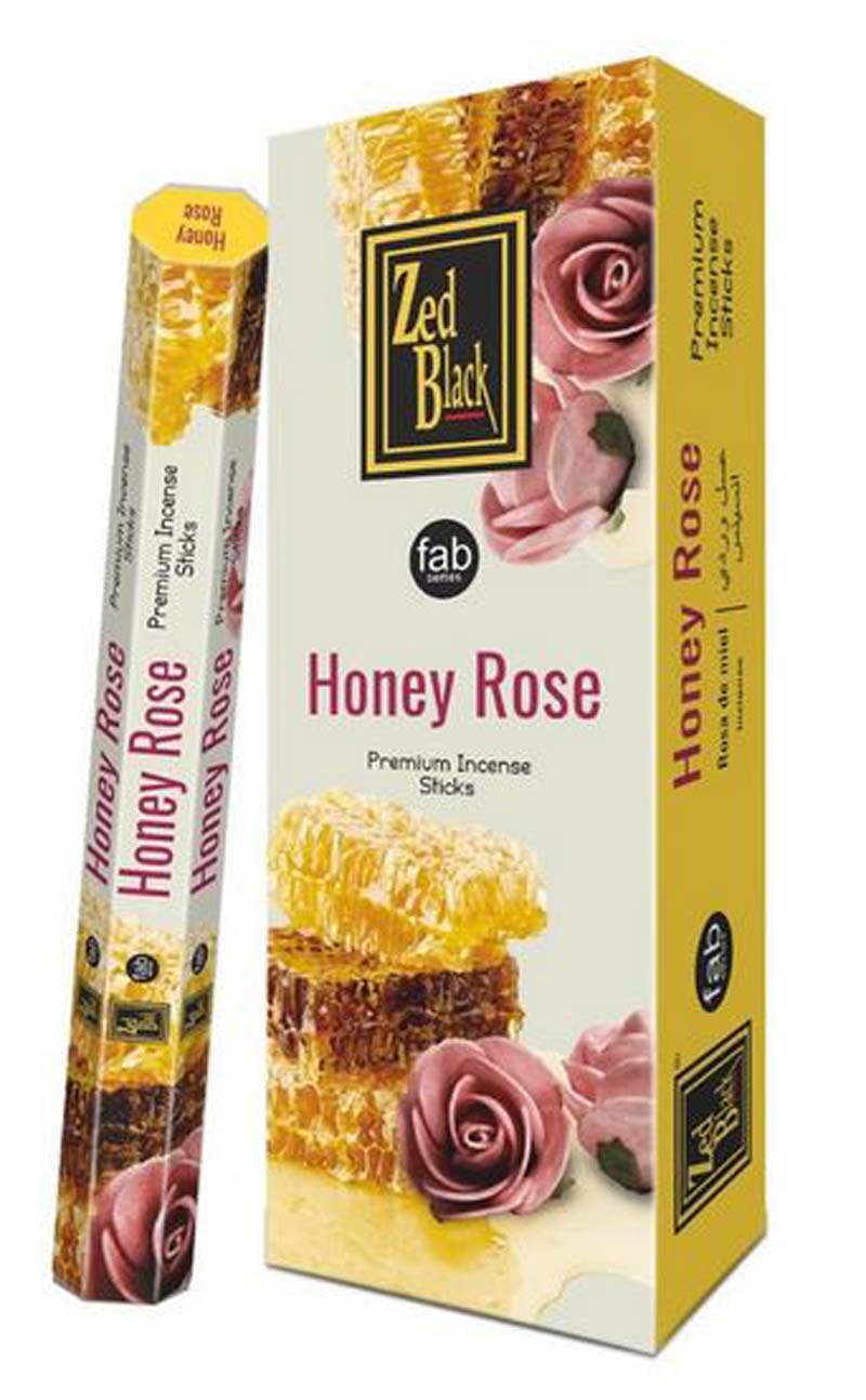 AGARBATTI HEXA HONEY ROSE 1x6 AGARBATTI HEXA HONEY ROSE - Image 1