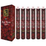 AGARBATTI HEXA RED ROSE ZED BLACK