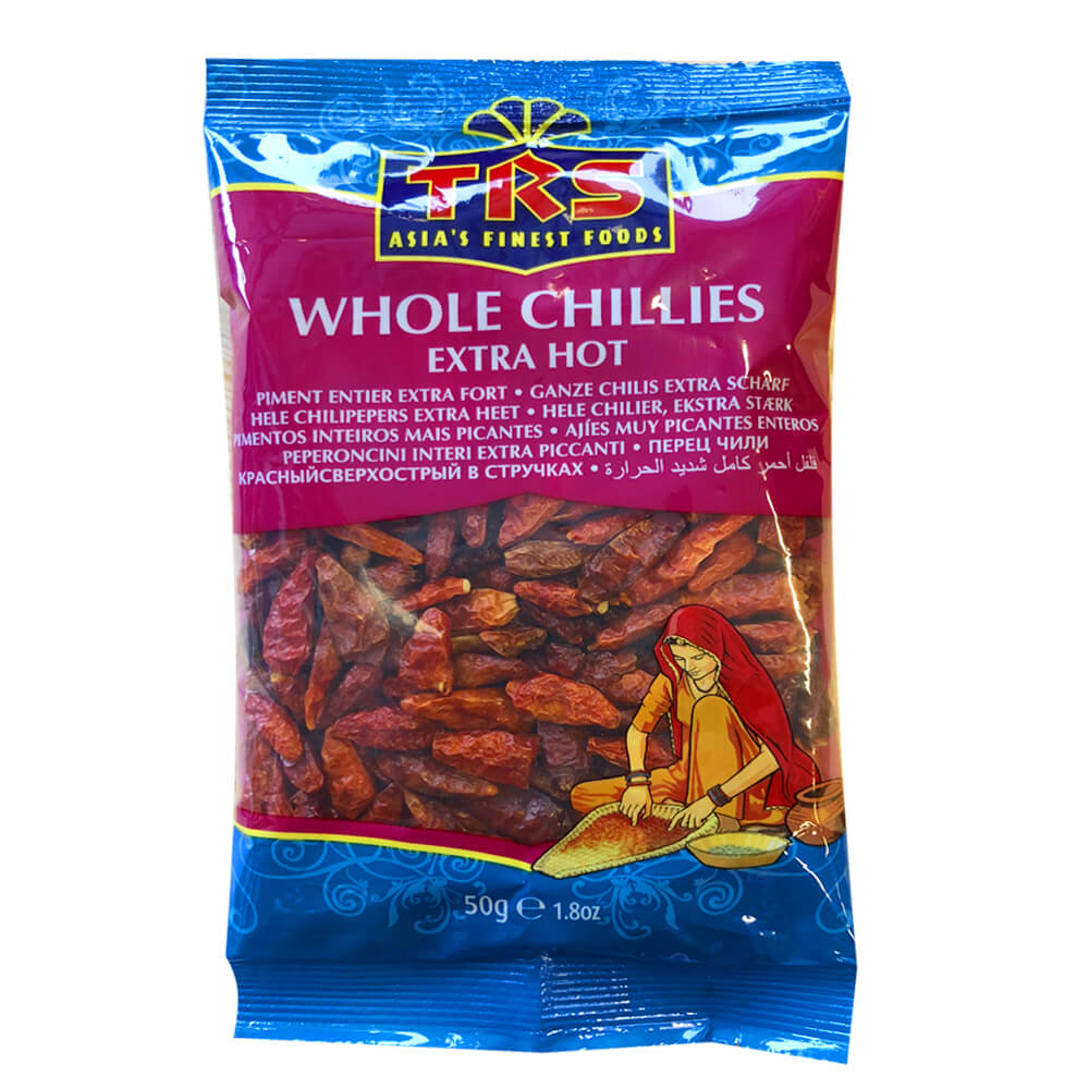 CHILLI WHOLE EXTRA HOT (TRS) 50GRx20PKT CHILLI WHOLE EXTRA HOT (TRS) 50GR - Image 1