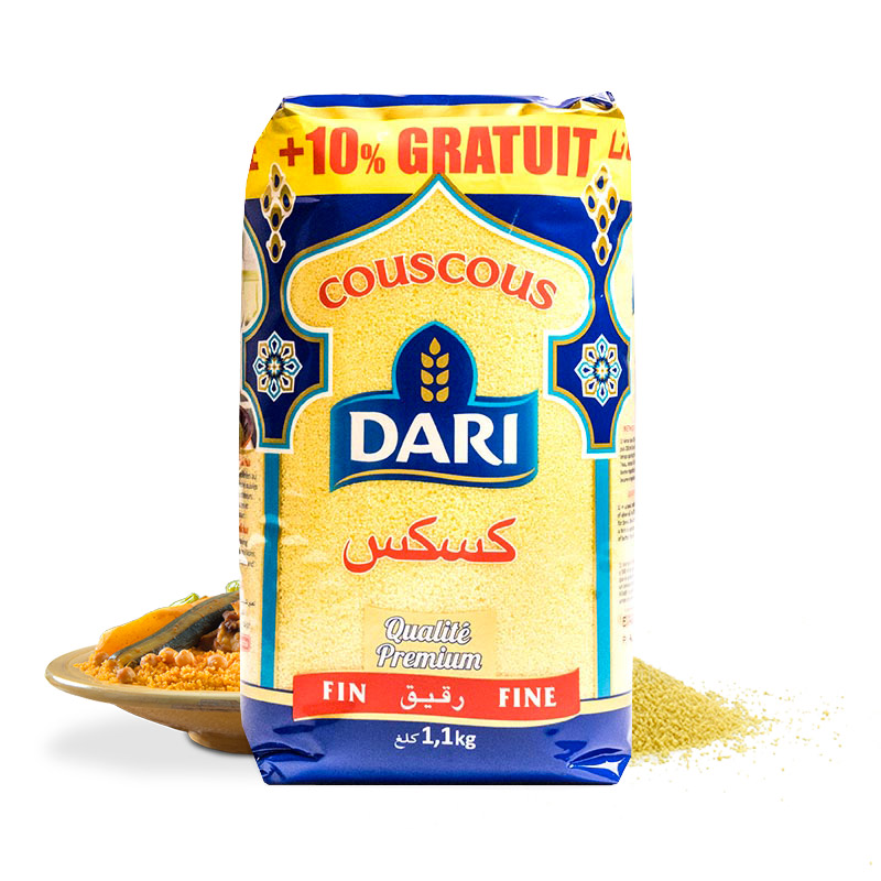 COUSCOUS FINO TUNICA 1KG COUSCOUS FINO DARI TUNICA 1KG - Image 1