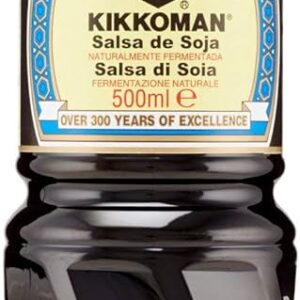 KIKKOMAN SALSA DI SOYA 500ML ROSSO
