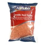 LENTILS RED SPLIT ALI BABA 1KG