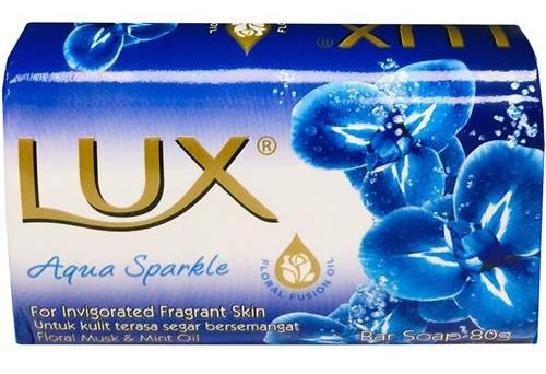 LUX AQUA SPARKE BLUE SOAP 80GR LUX AQUA SPARKE BLUE SOAP 80GR - Image 1